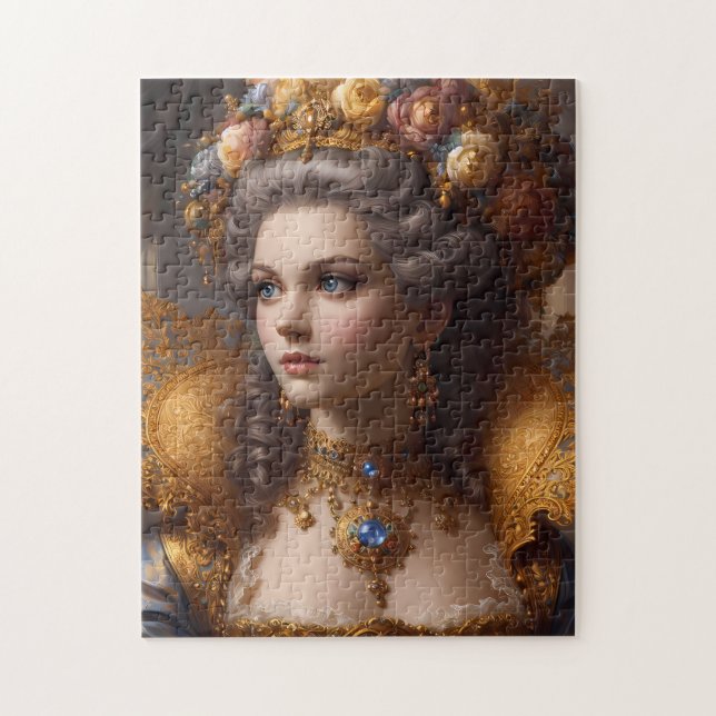 Quebra-cabeça Retrato de Nobre Histórica Puzzle de 252 Peças (Vertical)