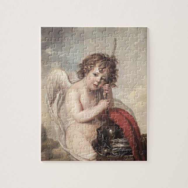 Quebra-cabeça Retrato de Oswald mestre Fawcett como o Cupido (Vertical)