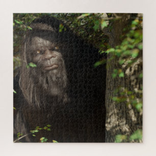 QUEBRA-CABEÇA RETRATO DE SASQUATCH DE PÉ GRANDE
