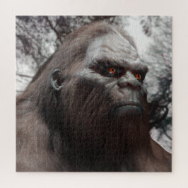 QUEBRA-CABEÇA RETRATO DE SASQUATCH DE PÉ GRANDE