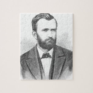 Quebra-cabeça Retrato de Ulysses S. Grant Ilustrativo