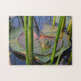 QUEBRA-CABEÇA RETRATO DE UM SAPO