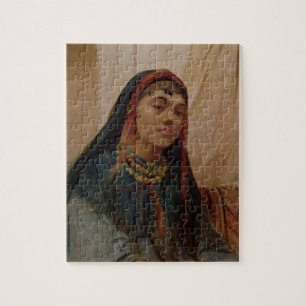 Quebra-cabeça Retrato de uma menina do Oriente Médio, c.1859