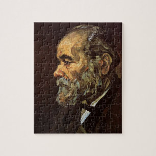 Quebra-cabeça Retrato de Velho com Barba por Vincent van Gogh