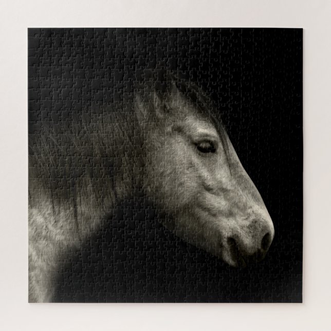 Quebra-cabeça Retrato do cavalo (Vertical)
