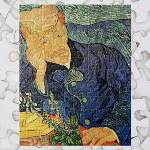 Quebra-cabeça Retrato do Doutor Gachet por Vincent van Gogh