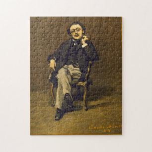 Quebra-cabeça Retrato do Dr. Leclenché Monet Fine Art