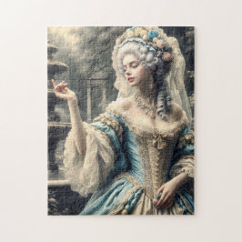 Quebra-cabeça Retrato Histórico de Senhora Puzzle de 252 Peças