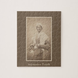 Quebra-cabeça Retrato Vintage do Abolicionista Sojorner Verdade