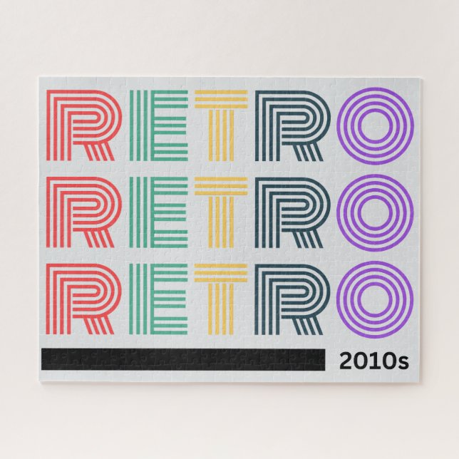 QUEBRA-CABEÇA RETRO 2010s - Jogo de troca do milên (Horizontal)