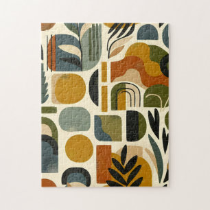 Quebra-cabeça Retro Botanica Geometrica