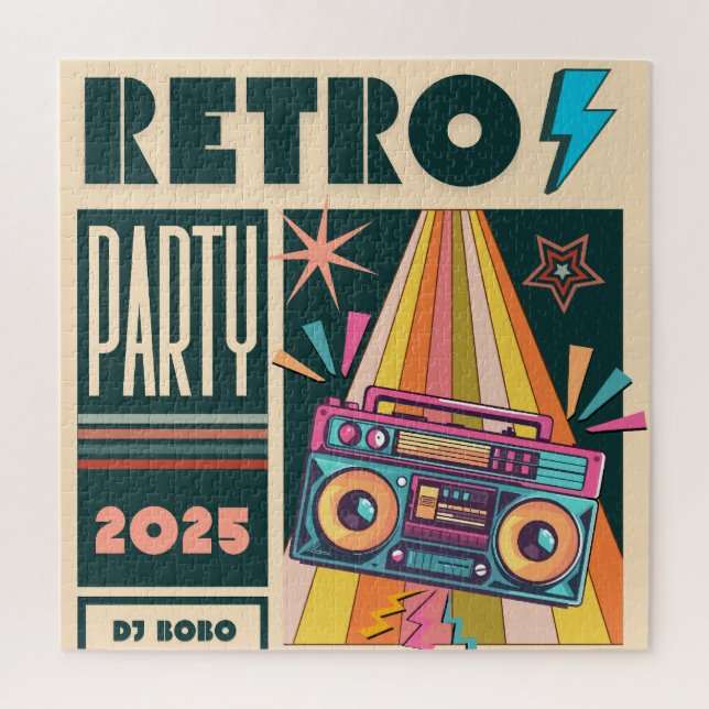 QUEBRA-CABEÇA RETRO PARTY (Vertical)