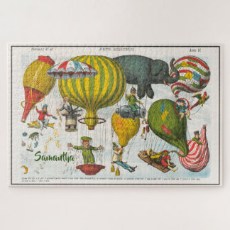 Quebra-cabeça Revista aerostática (1878) por Augusto Grossi Name