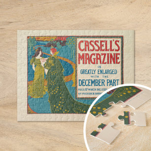 Quebra-cabeça Revista Vintage Cassell's Dezembro 1896