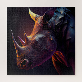 Quebra-cabeça Rhinocéros