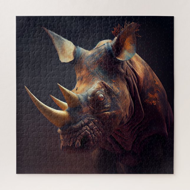Quebra-cabeça Rhinocéros (Vertical)