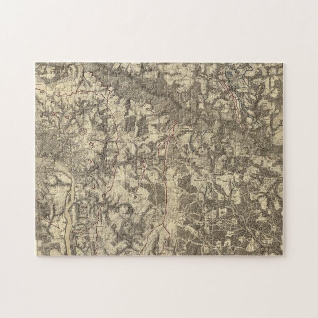 Quebra-cabeça Richmond, Virginia (Horizontal)