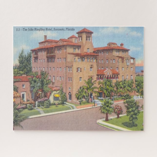 Quebra-cabeça Ringling Hotel 16x20 (Horizontal)