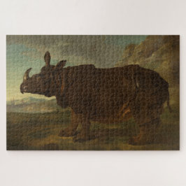 Quebra-cabeça Rinoceronte (Rhino) (Animal Selvagem) (por J.B. Ou