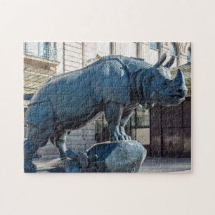 Quebra-cabeça Rinocerontes em frente à musée d'Orsay - Paris
