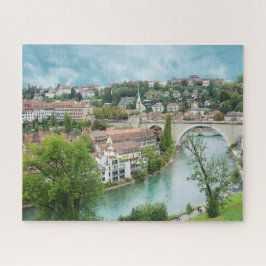 Quebra-cabeça Rio Bern Suiça, Viagem do Rio Aare