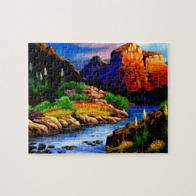 Quebra-cabeça Rio Canyon (Horizontal)
