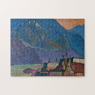 Quebra-cabeça Rio Chandra por Nicholas Roerich
