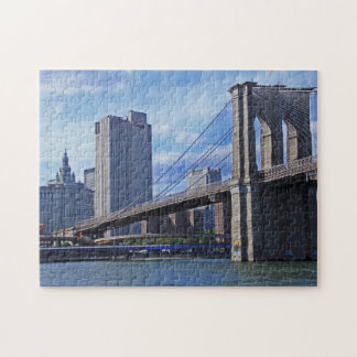 Quebra-cabeça Rio Este: Ponte Brooklyn e prédio municipal