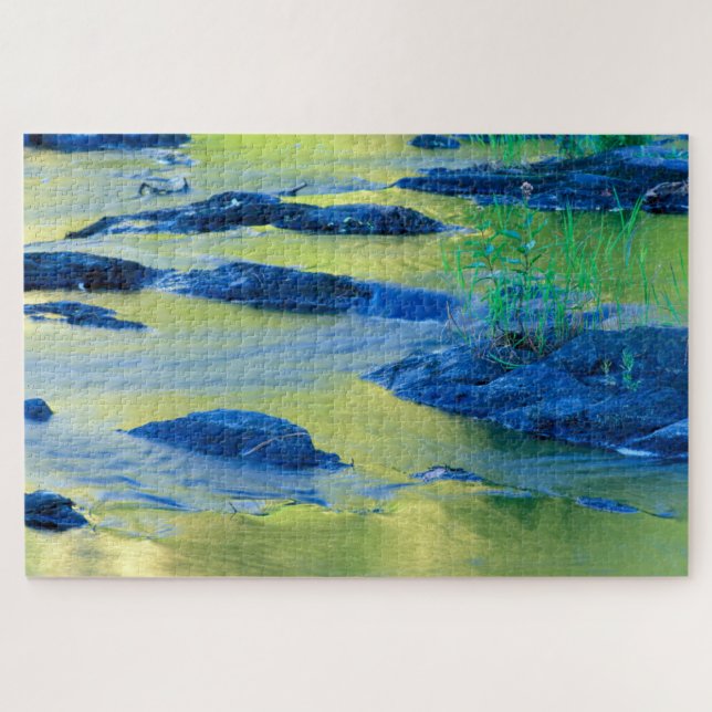 Quebra-cabeça Rio Lamprey | Nova Hampshire (Horizontal)