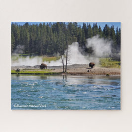Quebra-cabeça Rio Nacional Yellowstone