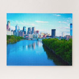 Quebra-cabeça Rio Schuylkill Filadélfia.