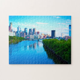 Quebra-cabeça Rio Schuylkill Filadélfia.