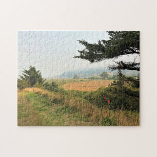 Quebra-cabeça Rio Trail em Cape Blanco, Oregon Costa