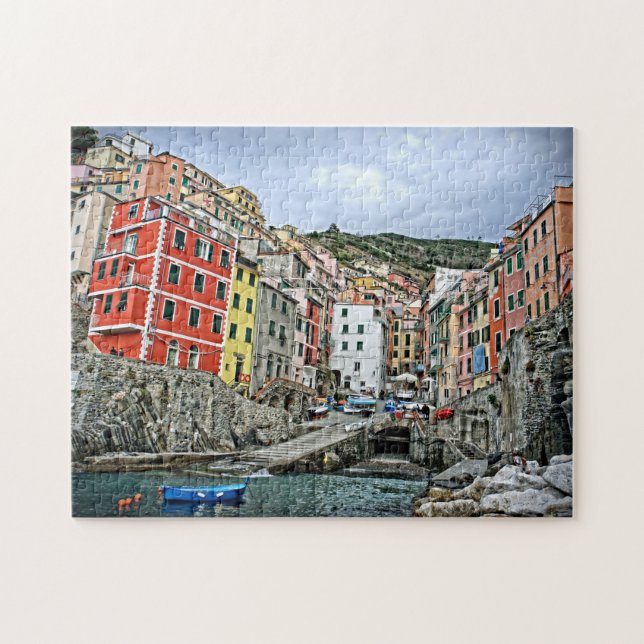Quebra-cabeça Riomaggiore, Italia - Cinque Terre - 11x14 - PC (Horizontal)