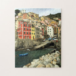 Quebra-cabeça Riomaggiore, Itália - Cinque Terre - 11x14 polegad