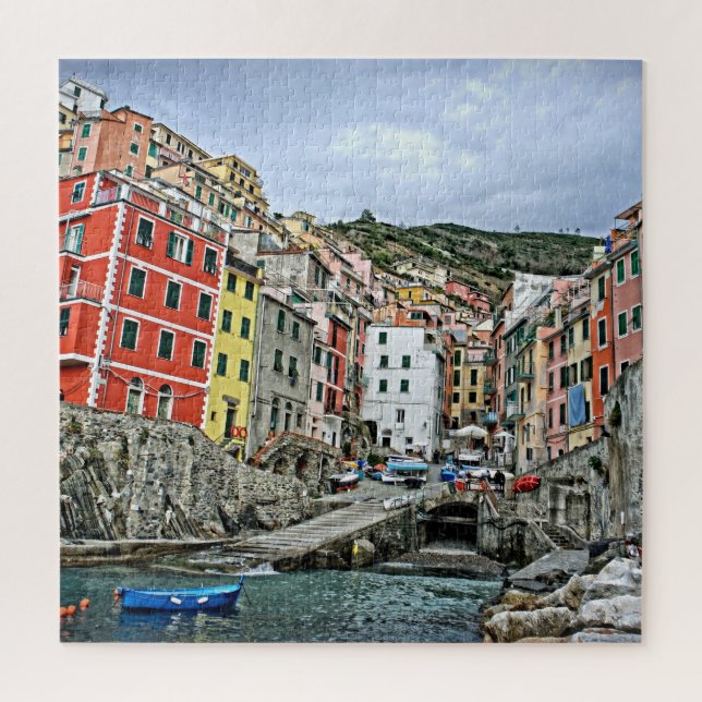 Quebra-cabeça Riomaggiore, Itália - Cinque Terre - 20x20 - 676 p (Vertical)