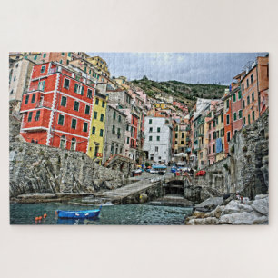 Quebra-cabeça Riomaggiore, Italia - Cinque Terre - PC de 20x30