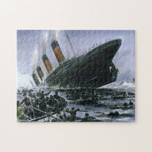 Quebra-cabeça RMS de naufrágio titânico