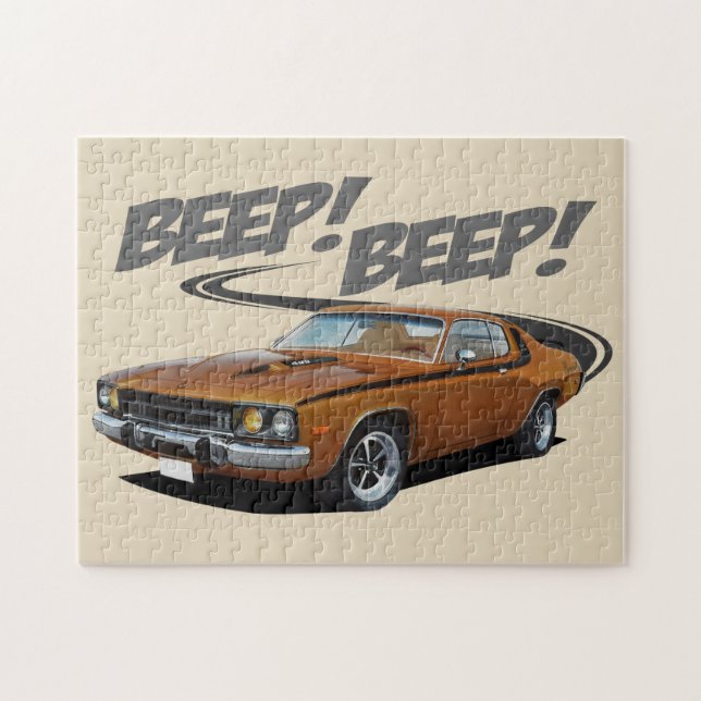 Quebra-cabeça Roadrunner do sinal acústico do sinal acústico (Horizontal)