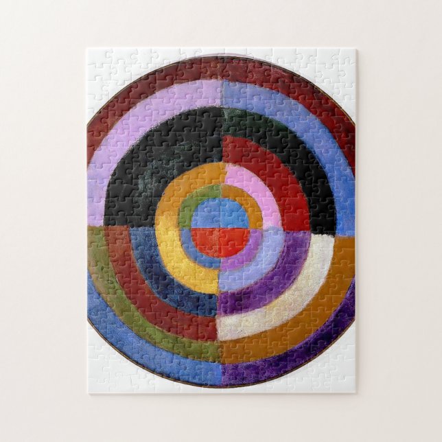 Quebra-cabeça Robert Delaunay - Pintura de Abstrato (Vertical)