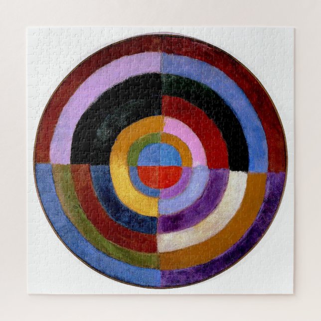 Quebra-cabeça Robert Delaunay - Pintura de Abstrato (Vertical)