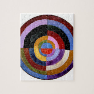 Quebra-cabeça Robert Delaunay - Pintura de Abstrato