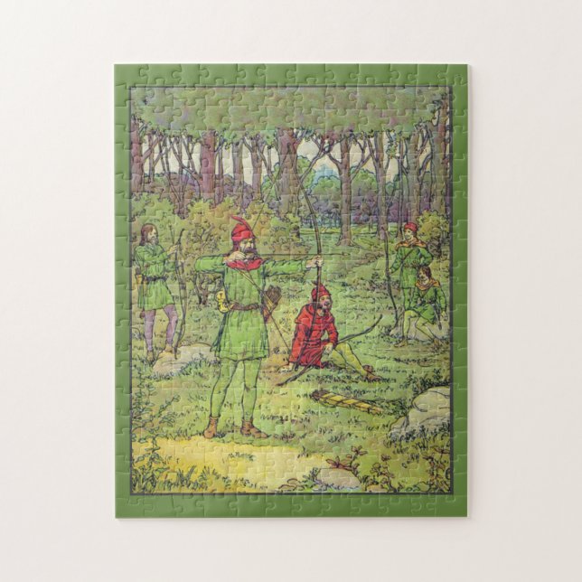 Quebra-cabeça Robin Hood na Floresta  (Vertical)