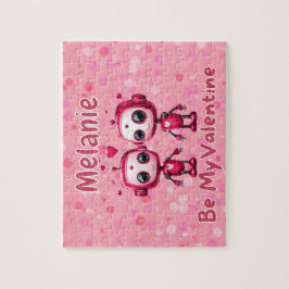 Quebra-cabeça Robot Valentine's Day Puzzle 