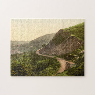 Quebra-cabeça Rocha da cicatriz da hera, Malvern,