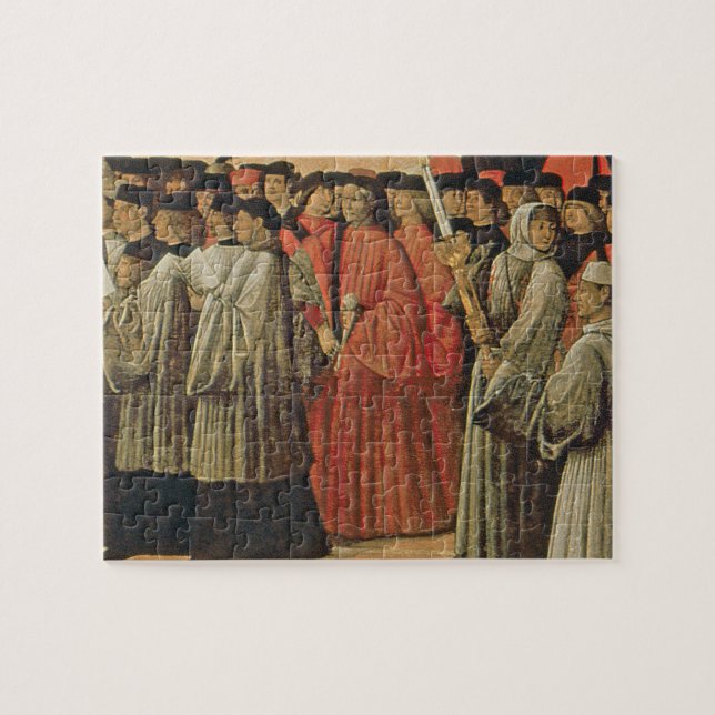 Quebra-cabeça Rocha vermelha, c.1895 (óleo em canvas) 2 (Horizontal)