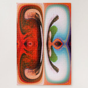 Quebra-cabeça Rochas e arte da água