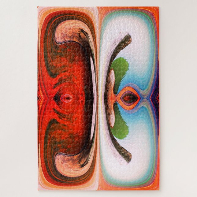 Quebra-cabeça Rochas e arte da água (Vertical)