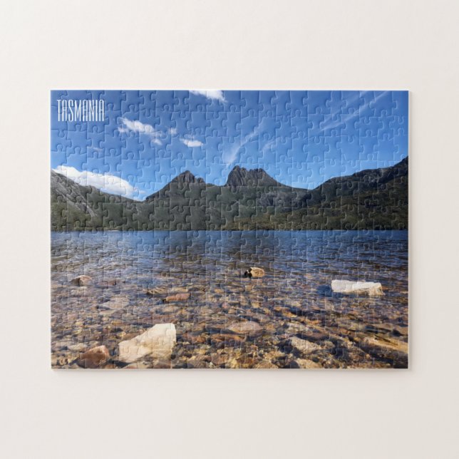 Quebra-cabeça rochas montanhosas do berço da tasmania (Horizontal)