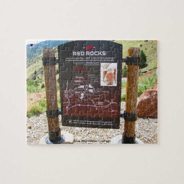 Quebra-cabeça Rock Amphitheter Colorado (Horizontal)